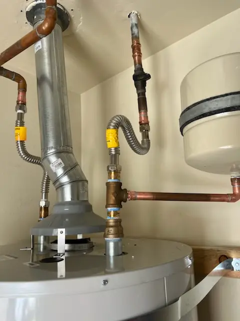 Water heater installation and plumbing repair in Dayton